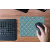 Symmetrisch - Patroon - Blauw muismat rubber klein 262 -toetsenbord