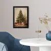 Kerstboom - Versierd - Kleurrijk fotolijst zwart zonder passe partout klein -sfeer4