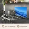Golven - Helder - Blauw keuken achterwand spatscherm klein -usp_NL