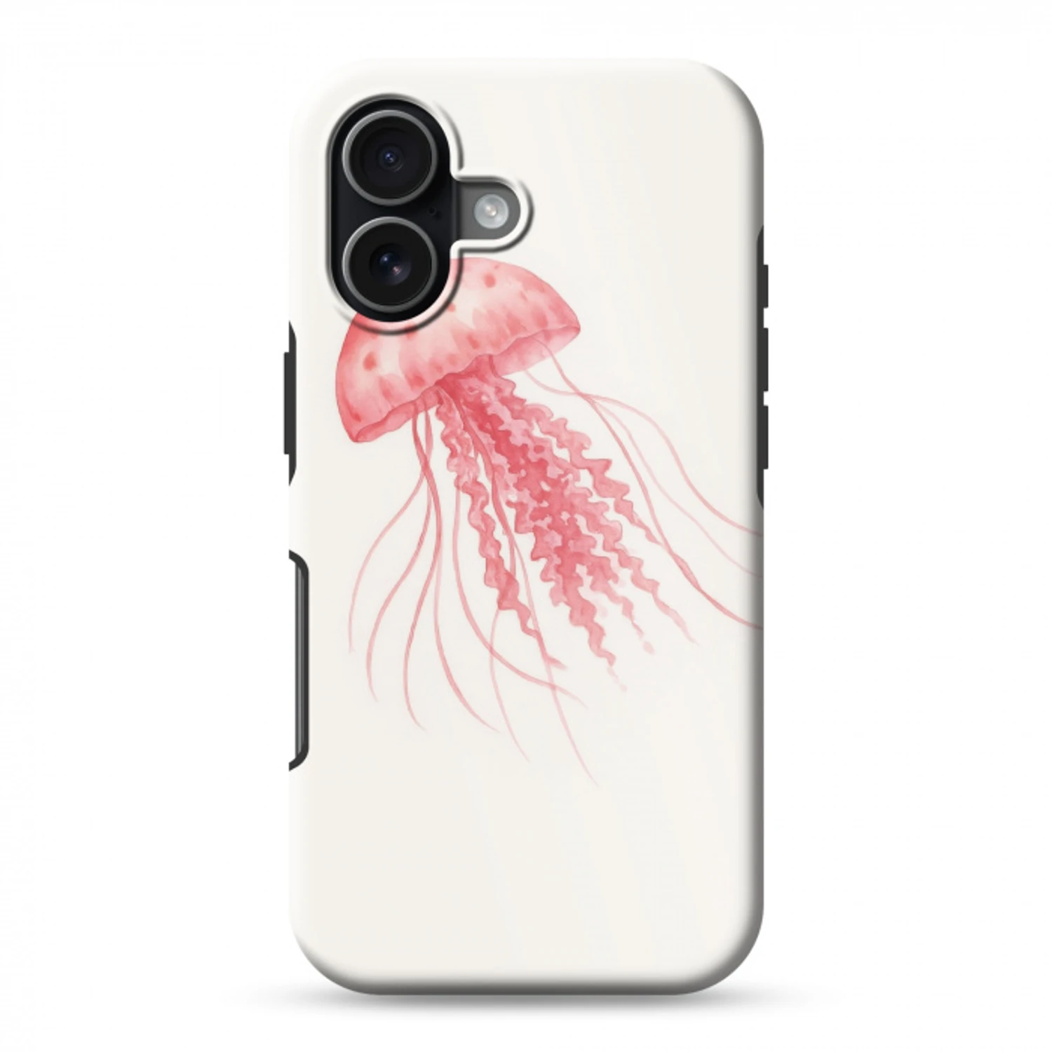 Kwal - Tentakels - Roze Toughcase MagSafe Apple iPhone 17 klein -3d