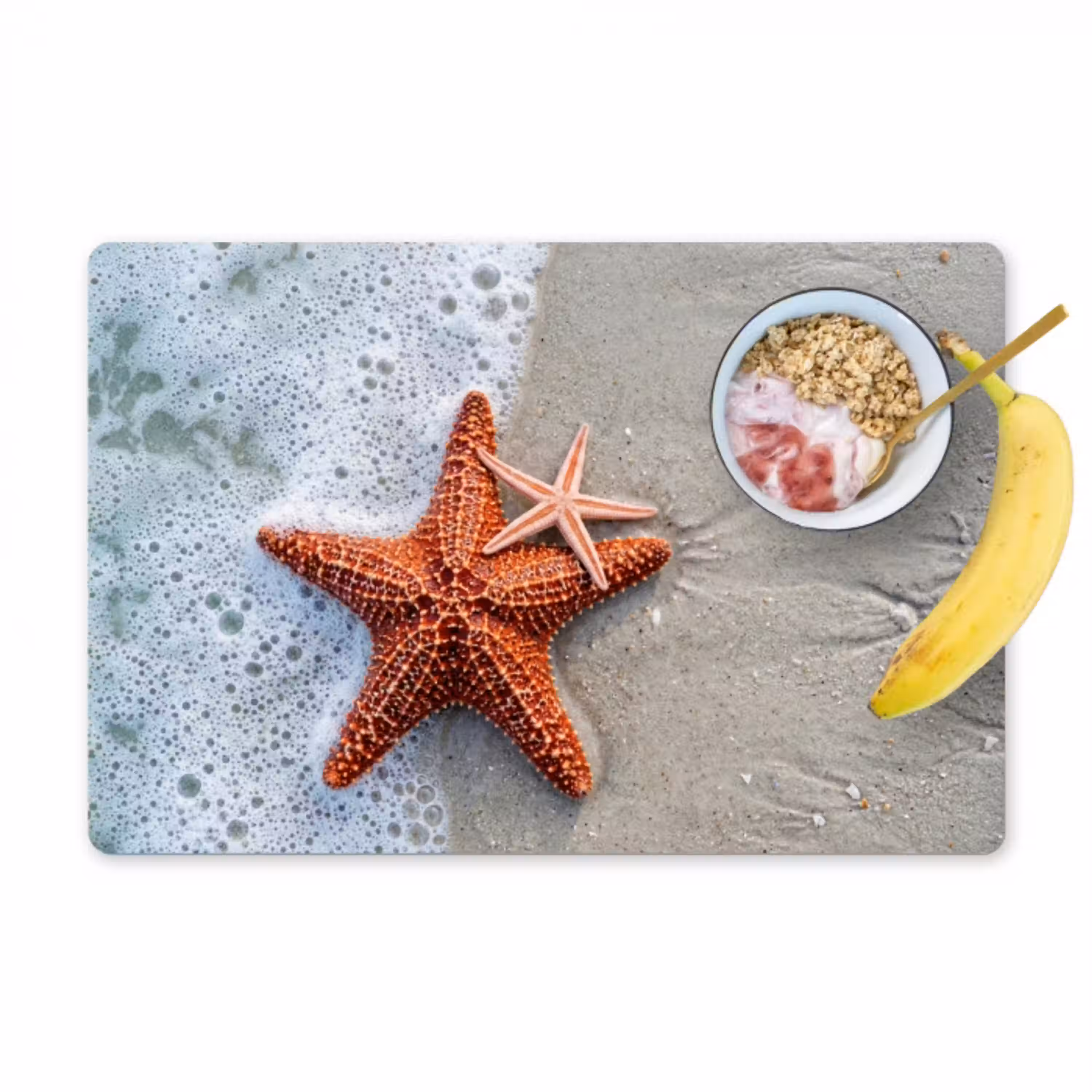 Zeester - Strand - Zee Placemat vinyl groot -zzzproduct_Kitchenyeah-website