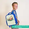 Otter - Strandbal - Water Kinderrugzak - Blauw middel -sfeer3_DE