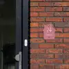 Oudroze - Klassiek Naambord Huisje klein -sfeer2