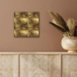 Palm - Waaier - Goud aluminium wit klein 46 -sfeer4