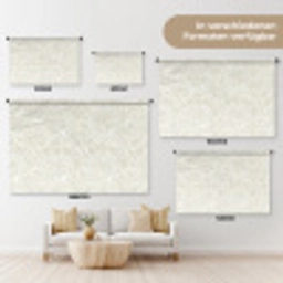 Abstract - Ruiten - Beige Wandkleed katoen klein 269 -tsfeer8_DE