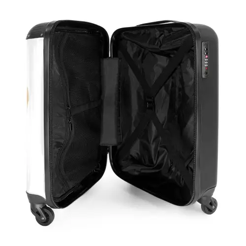Winnie Welpje NBS - Handbagage koffer - Unisex middel -binnenkant