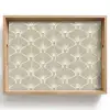 Paneel - Ginkgo - Zand Dienblad Rechthoek middel 911 -z3d_shopping