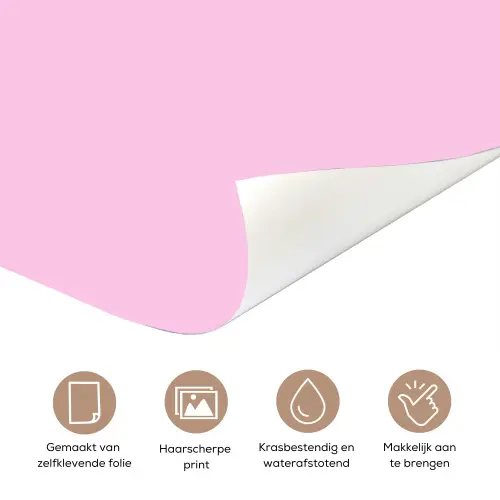 Tequila texted you - Roze - Blauw deurposter klein -closeup_NL