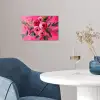 Bloemen - Verf - Roze poster papier klein -sfeer3