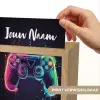 Neon - Controller - Verfspatten - Game Light Box met kabel (Kinderlampje) klein -USP_websiteprintNL