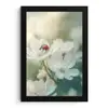 Lieveheersbeestje - Bloemen - Wit fotolijst zwart zonder passe partout klein -3d