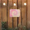 Patroon - Tie Dye - Pasteltinten - Roze tuinposter los doek klein -sfeer1