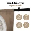 Verf - Bruin - Japandi Wandkleed katoen klein -sfeer2