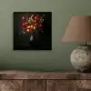 Bloemen - Takken - Boeket aluminium wit klein -sfeer2