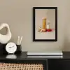 Spaghetti - Melk - Tomaten - Eieren - Brood fotolijst zwart zonder passe partout klein -sfeer1