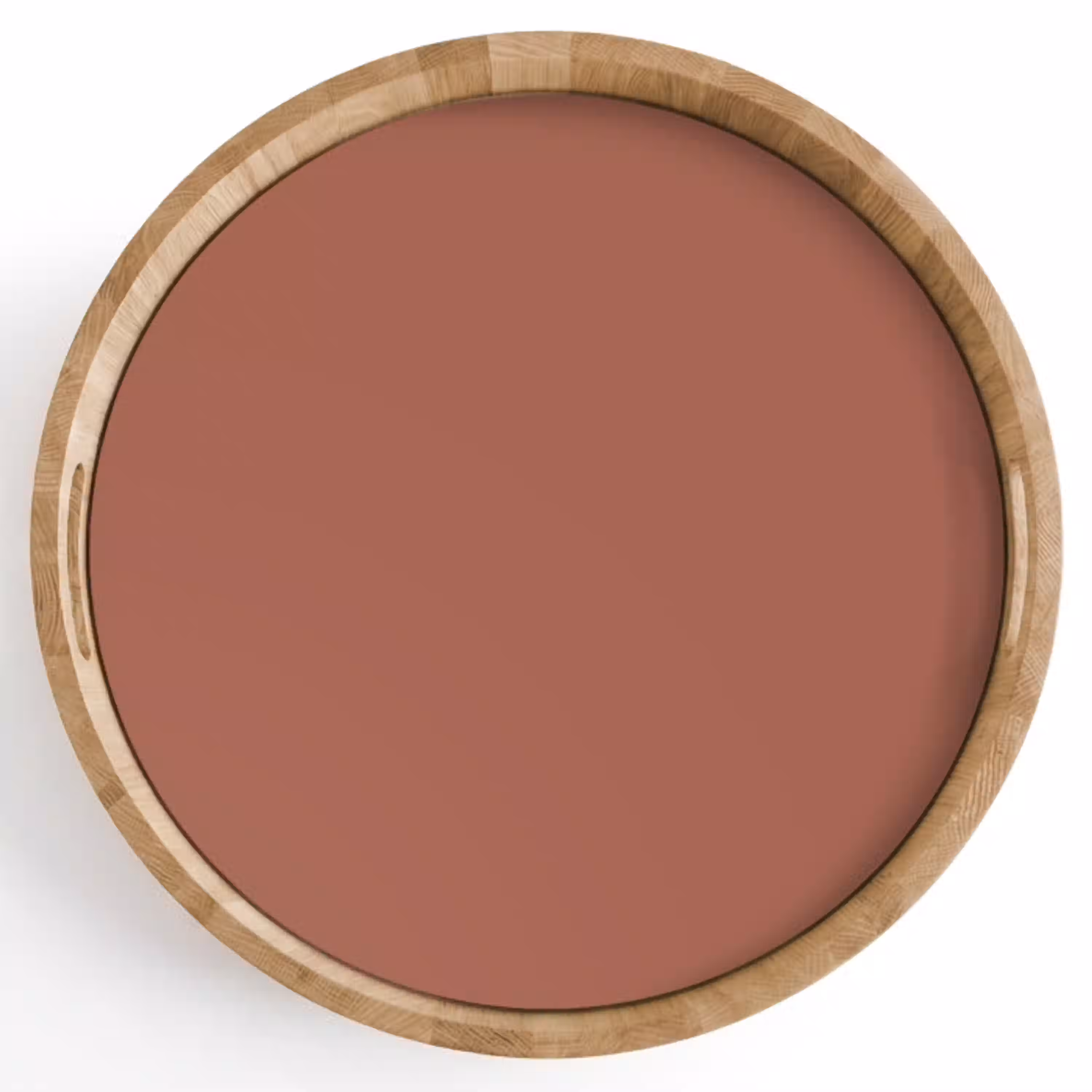 Baked - Earth - Oranje Dienblad Rond middel 914 -z3d_shopping