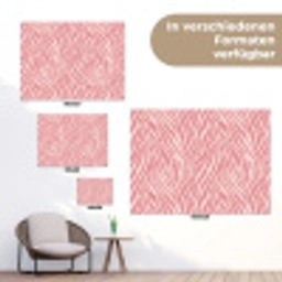 Zebra - Print - Roze tuinposter los doek klein 239 -Xsfeer9_DE