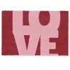 Love - Rood - Blokletters Deurmat klein -zkaufland3d