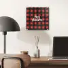 Geruit - Rood - Tekst - Christmas plexiglas 5mm klein -sfeer6