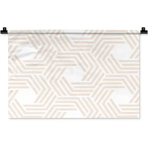 Abstract - Patronen - Design Wandkleed katoen klein 269 -zz3d