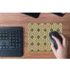 Ornament - Patroon - Groen muismat rubber klein 262 -toetsenbord