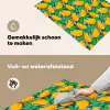 Mango - Patroon - Fruit - Bladeren Inductie beschemer met haakjes klein 777 -ky-schoon-nl