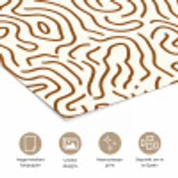 Minimalistisch - Patroon - Terracotta poster papier klein 62 -closeup_NL