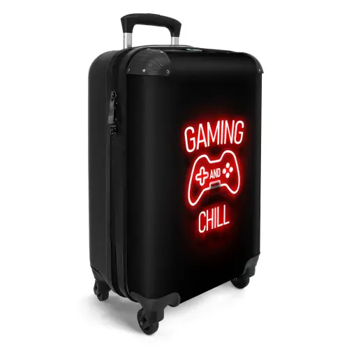Gaming and Chill NBS - Handbagage koffer - Unisex middel -productfoto_3d