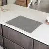 Beton - Structuur - Patroon Inductie beschermer vinyl 3mm klein 276 -sfeer8
