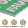Amor - Valentijn - Groen - Tekst PET vilt klein -closeup_NL