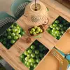 Druiven - Tros - Groen Placemat vinyl groot -zzsfeer5_Kitchenyeah-website