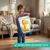 Dino - Voetbal - Oranje Kinderkoffer - Blauw klein -sfeer2_FR