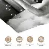 Bad - Bubbels - Zwart - Wit poster papier klein -closeup_NL