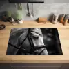 Paard - Schimmel - Portret Inductie beschermer vinyl 3mm klein -sfeer5