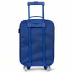 Baby neushoorn Kinderkoffer - Blauw klein -achterkant