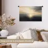 Zon - Horizon - Zee Wandkleed katoen klein -sfeer1