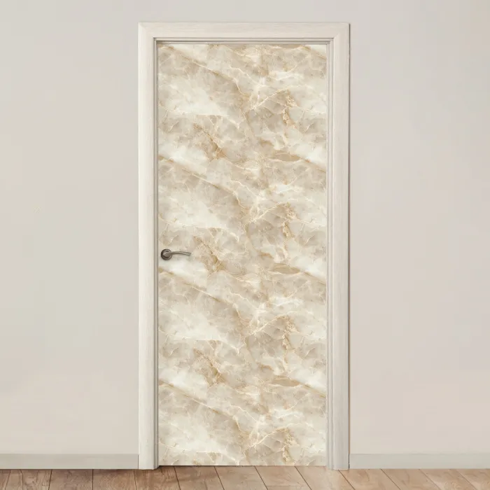 Lichtbeige - Onyx - Subtiel deurposter klein 289 -3d_beige
