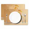 Peach - Eten - Taart - Oranje Placemat vinyl groot -zzsfeer2_Kitchenyeah-website