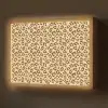 Luipaard - Bruin - Patroon Light Box met batterij (Wandlamp) middel 907 -z3d_website