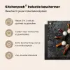 Zoutkristallen Sterrenstelsel Inductie beschermer vinyl 3mm middel -zzzzzzusp-haakje_NL