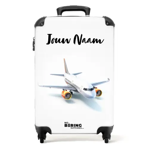 Witte wervelwind NBS - Handbagage koffer - Kinderen Unisex middel -productfoto_recht
