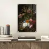 Vaas met bloemen - Schilderij van Rachel Ruysch plexiglas 5mm klein -sfeer1