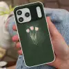 Tulpen - Liefde - Donkergroen Telefoonhoesje iPhone 17 Pro Max klein -sfeer2