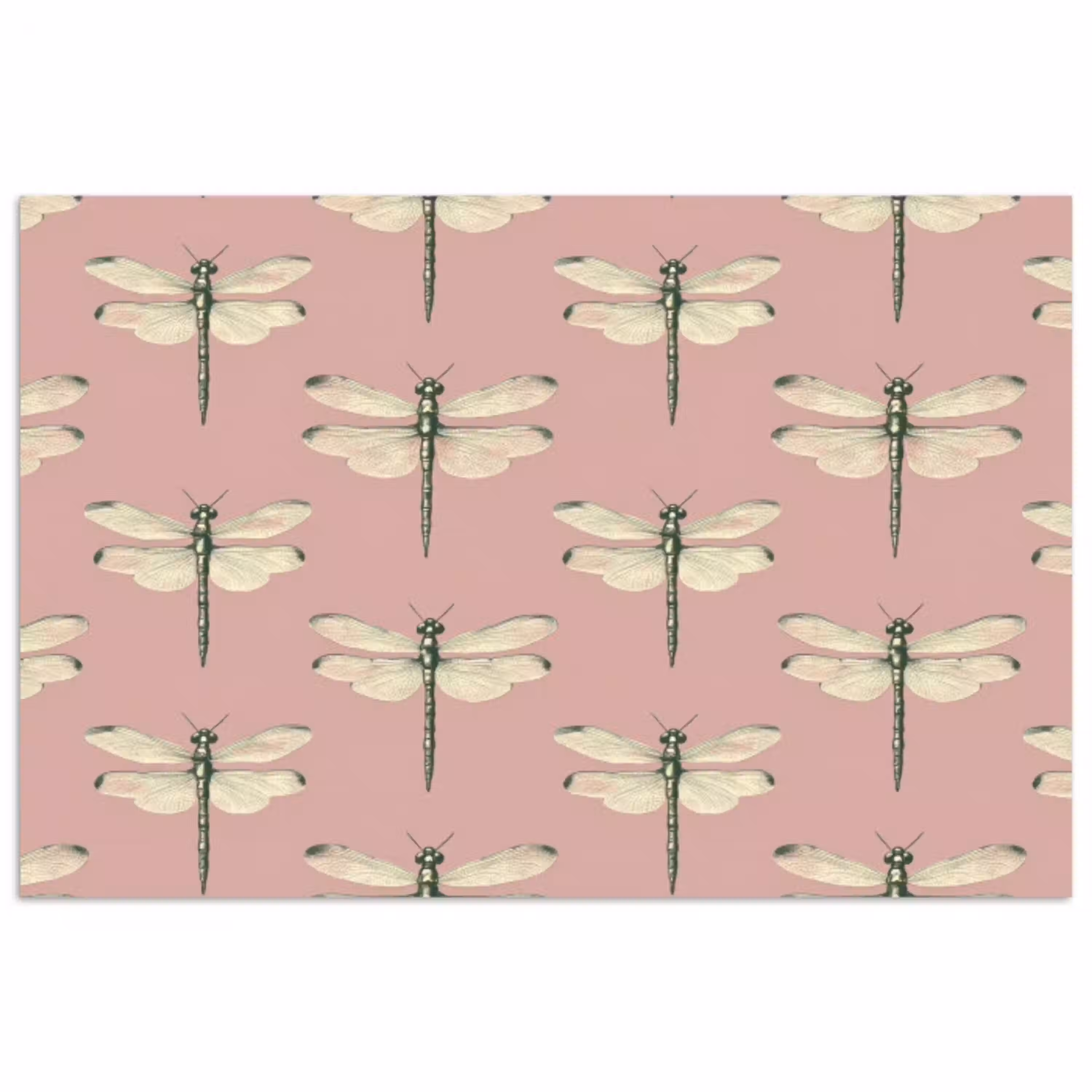 Lillibellen - Patroon - Roze poster papier klein 62 -3d