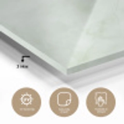 Groen - Marmer - Vloeiende aders plexiglas 5mm klein 11 -sfeer2