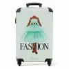 Fashion - Mintgroene jurk NBS - Handbagage koffer - Kinderen Unisex middel -productfoto_recht