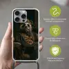 Panda - Hoed - Bril - Pak Hoesje iPhone 16 Pro Max met koord klein -sfeer2_NL