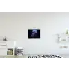 Tentakels - Kwal - Paars - Sprankeling textielposter latten blank klein -kinderkamer