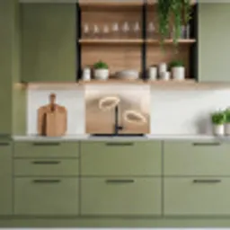 Hazestaartgras - Graanharen - Zonlicht keuken achterwand 2 middel -sfeer3