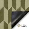 Patroon - Abstract - Groen - Vlakken Deurmat klein -antislip_NL